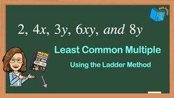 Are You Stumped by LCM? Find Out How To Ace This Ladder Method Puzzle! Instructional Video