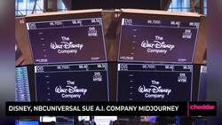 Disney, NBCUniversal Sue A.I. Company Midjourney News Clip