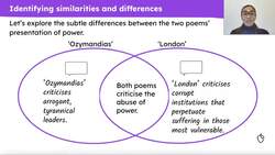 Writing introductions and topic sentences for poetry comparison Instructional Video