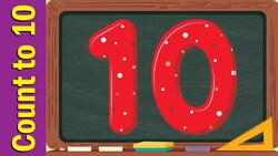Count to 10 Chant for Children Instructional Video