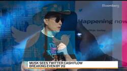Musk Says Twitter Could be Cash Flow Positive Soon News Clip