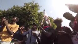 CLEAN : Sudanese take to the streets to demand civilian rule News Clip