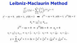 Power Series Solutions Part 1: Leibniz Method Instructional Video