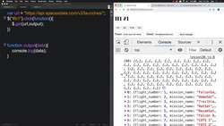 HTML CSS and JavaScript for Beginners - A Web Design Course - Multiple Items in Response Output Instructional Video