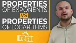 How to the properties of exponents compare with logarithms Instructional Video