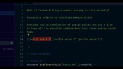 JavaScript Mastery from Zero to Hero - Prepare for Coding Interviews - What Is a Factorial in JavaScript (Probability Calculations) Instructional Video
