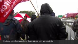 St. Lawrence Seaway workers go on strike News Clip