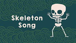 Dancing Skeleton - Skeleton Song Instructional Video