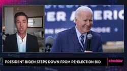 President Biden Steps Down from Re-Election Bid News Clip