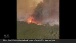 Evacuation orders eased in Lac du Bonnet, hundreds still displaced by wildfire News Clip