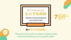 JLPT N2 Grammar Points Part 2 Instructional Video
