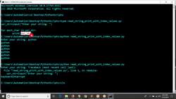 Complete Python Scripting for Automation - Simple practice with for loop Instructional Video