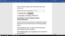 What is Fluent Wait? What are its Advantages? Instructional Video