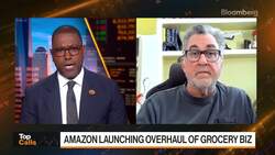Top Calls: Amazon Launching Overhaul of Grocery Biz News Clip