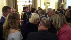 King Charles hosts Olympic and Paralympic medallists at Buckingham Palace reception News Clip