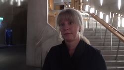 Interview with Shona Robison after delivering Scottish Budget News Clip
