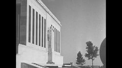 World War I war memorials in France for fallen US soldiers News Clip