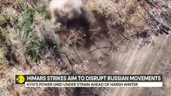 Russia-Ukraine war: Ukraine strikes russian troops' position in Donetsk using US-supplied HIMARS News Clip
