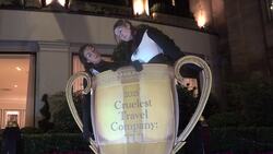 'Dead Orcas' crash Globe Travel Awards as PETA call out TUI's marine park promotion News Clip