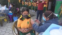 CLEAN : Schoolchildren given vaccine in Nepal amid Covid resurgence News Clip