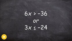 Solving a compound inequality or statement- Free Online Tutoring Instructional Video