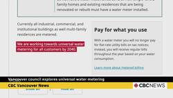 Vancouver council votes to speed up water meter rollout News Clip