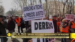 Spain: Housing emergency protests peak in Madrid News Clip