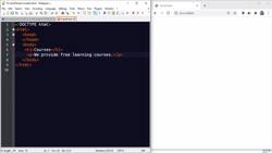 HTML Tutorial for Beginners(2022) - Set Background Image on a Web Page in HTML Instructional Video
