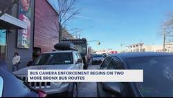 Automated camera enforcement fines start for 2 more Bronx bus routes News Clip