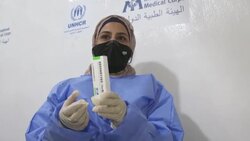 CLEAN : Jordan's Zaatari Refugee Camp receives vaccination centre News Clip