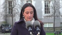 Catherine Martin holds a press conference following the resignation of RTE's chairwoman News Clip
