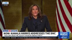 Kamala Harris FULL speech at 2024 DNC News Clip