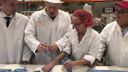 Prime Minister creates his own Blackpool rock News Clip