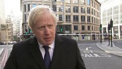 Boris Johnson interview at London Bridge Terror attack scene News Clip
