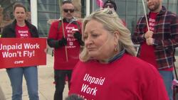 Flight attendants demand better pay News Clip