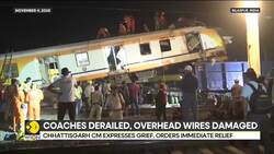 Chhattisgarh Train Accident: 11 Killed, in Passenger Train-Goods Train Collision in Bilaspur News Clip
