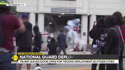 Los Angeles protests: Trump leaves door open for troops deployment in other cities News Clip