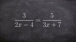 Learning the easy way to solve a a rational equation by using the LCD Instructional Video