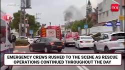 Iran Flattens Israeli Homes In Rishon Lezion Missile Strike; 2 Dead, Dozens Injured News Clip