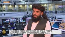 Taliban spokesperson in Doha News Clip