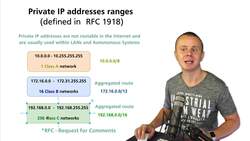 World of Computer Networking Your CCNA start - Private Internet Protocol (IP) Addresses Instructional Video