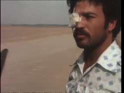 Scene of crash that killed 8 during mission to try to rescue US Embassy hostages Stock Footage