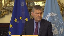 Micheal Martin and UNWRA Commissioner-General full press conference News Clip