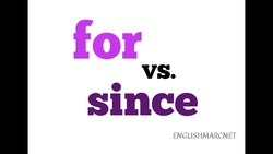 Confusing English: FOR vs. SINCE (Differenza tra FOR e SINCE - Inglese per Esami Cambridge) Instructional Video