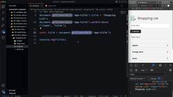 Modern JavaScript from the Beginning - Second Edition - DOM Selectors - Single Elements Instructional Video