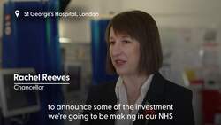 Chancellor reveals Budget will deliver 40,000 extra hospital appointments each week News Clip
