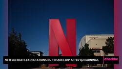 Netflix Beats Expectations but Shares Dip After Q2 Earnings News Clip