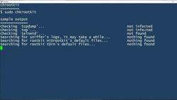 How to use the chkrootkit command: 2-Minute Linux Tips Instructional Video