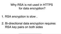 SSL Complete Guide 2021: HTTP to HTTPS - Why RSA is not Used for Data Encryption in HTTPS Instructional Video