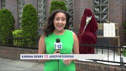 Windows, statues vandalized at St. Dominic Church in Bensonhurst News Clip